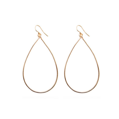 teardrop hoops - small