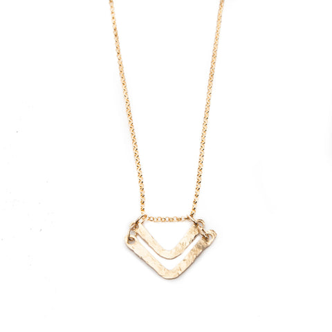 chevron necklace