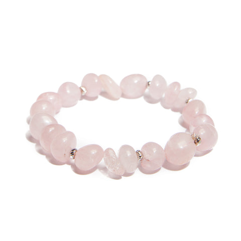 rose quartz bracelet