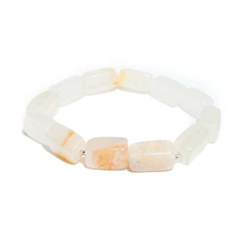 snow quartz bracelet