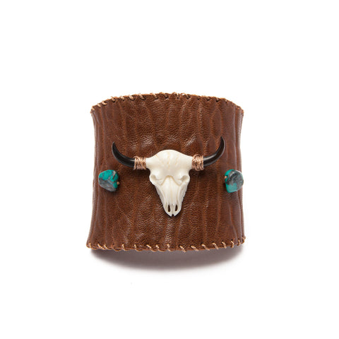 'jolene' cuff - brown
